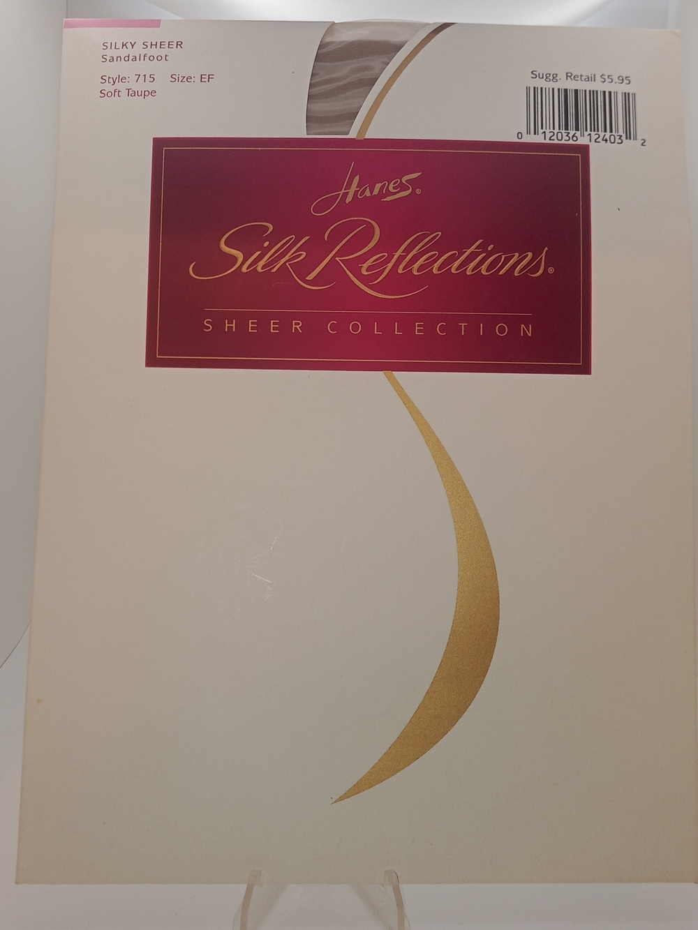 Bundle 3 for $15 Vintage Hanes Silky Sheer Pantyhose 715's Sz EF NOS!